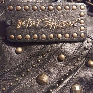 Betsy Johnson Large Studded Purse